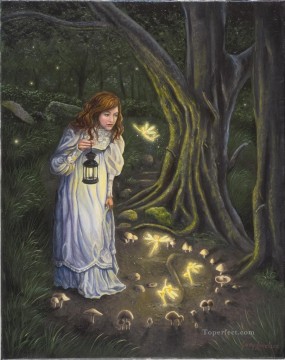 Fairy Ring ovelace for kid Oil Paintings